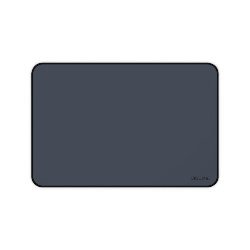 Minimal Dark Desk Mat