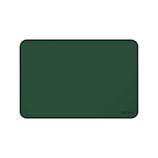 Green Minimal Desk Mat — Large Waterproof Mouse Pad for Office & Home