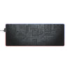 LED Gaming Mouse Pad — RGB Edge Large Desk Mat with Tech Circuit Design
