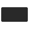 Black Desk Mat – Minimalist Waterproof Mouse Pad & Workspace Protector