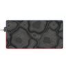 LED Gaming Mouse Pad — RGB Extended Desk Mat with Topographic Design
