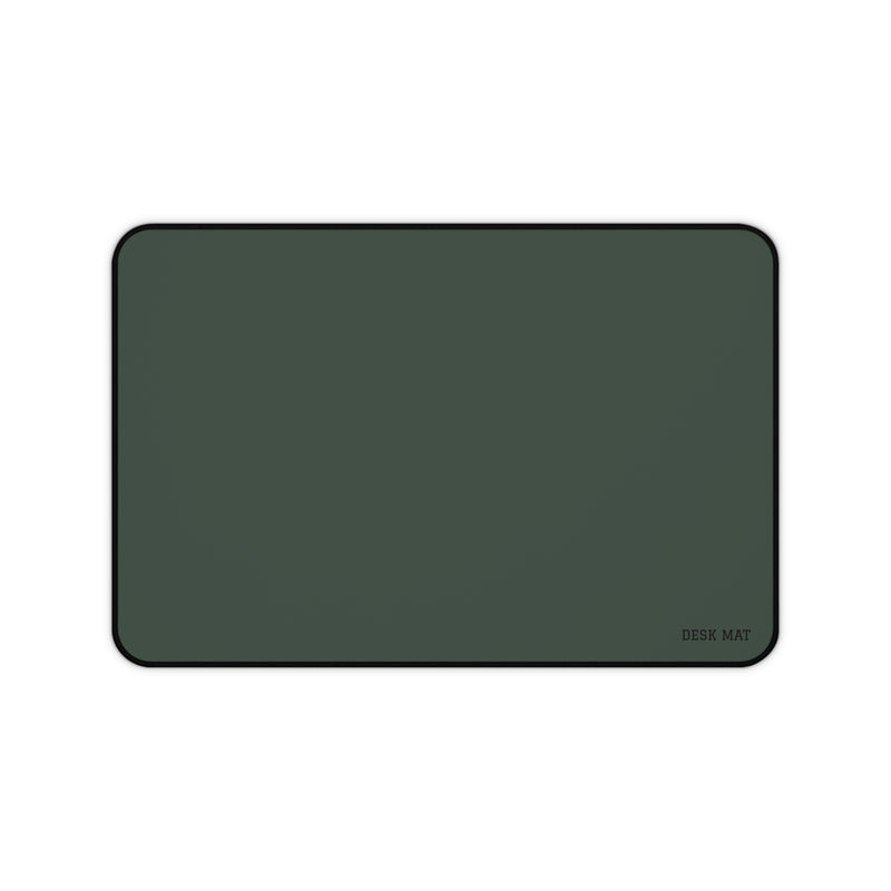 Minimal Olive Green Desk Mat
