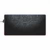 LED Gaming Mouse Pad — RGB Edge Large Desk Mat with Tech Circuit Design